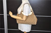 Authentic GUCCI Vintage Shoulder Tote Bag GG Canvas Leather 154982 Brown 4010E