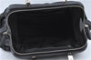 Authentic Christian Dior Hand Bag Purse Leather Black CD 4011C