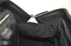 Authentic Christian Dior Hand Bag Purse Leather Black CD 4011C