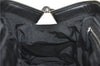 Authentic Christian Dior Hand Bag Purse Leather Black CD 4011C