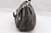 Authentic PRADA Vintage Leather Nappa Shoulder Hand Bag Purse Brown 4012I