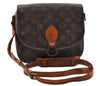 Authentic Louis Vuitton Monogram Saint Cloud GM M51242 Shoulder Bag Junk 4013I