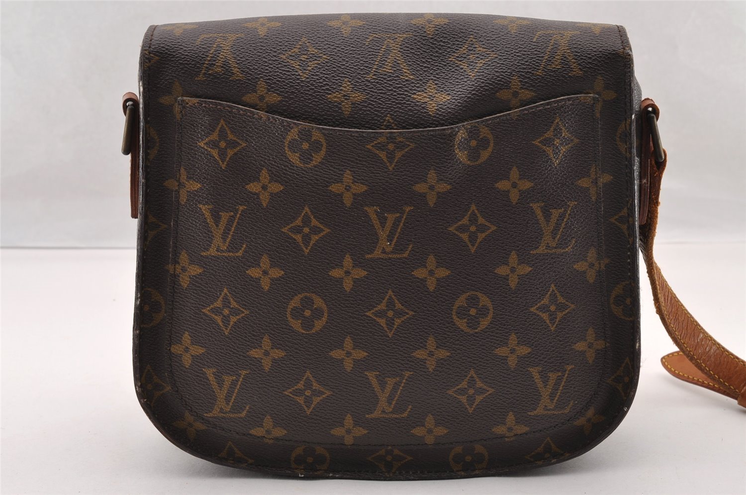 Authentic Louis Vuitton Monogram Saint Cloud GM M51242 Shoulder Bag Junk 4013I