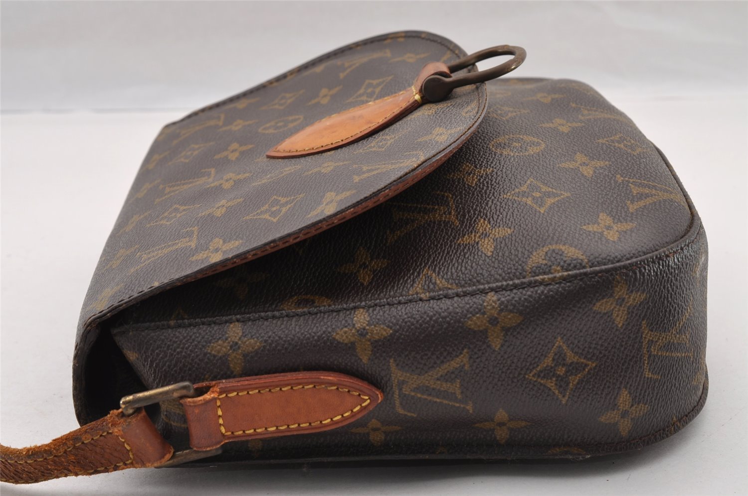 Authentic Louis Vuitton Monogram Saint Cloud GM M51242 Shoulder Bag Junk 4013I