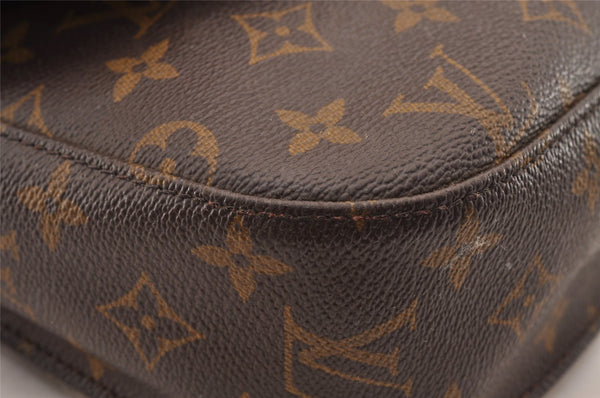 Authentic Louis Vuitton Monogram Saint Cloud GM M51242 Shoulder Bag Junk 4013I