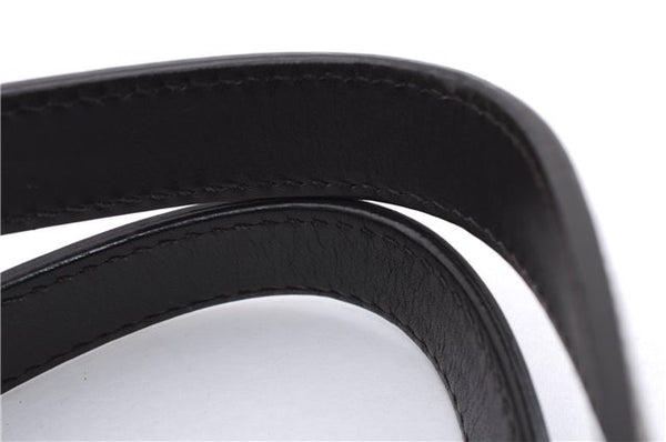 Authentic GUCCI Shoulder Hand Tote Bag GG PVC Leather 211137 Brown 4014E