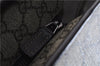 Authentic GUCCI Shoulder Hand Tote Bag GG PVC Leather 211137 Brown 4014E