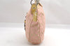 Authentic COACH Signature Shoulder Bag Canvas Enamel Leather F14446 Pink 4014I