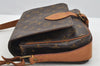 Authentic Louis Vuitton Monogram Cartouchiere MM M51253 Shoulder Bag Junk 4015I