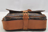 Authentic Louis Vuitton Monogram Cartouchiere MM M51253 Shoulder Bag Junk 4015I