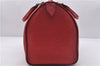 Authentic Louis Vuitton Epi Speedy 30 Hand Bag Red M43007 LV 4016D