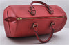 Authentic Louis Vuitton Epi Speedy 30 Hand Bag Red M43007 LV 4016D