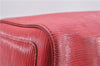 Authentic Louis Vuitton Epi Speedy 30 Hand Bag Red M43007 LV 4016D