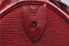 Authentic Louis Vuitton Epi Speedy 30 Hand Bag Red M43007 LV 4016D