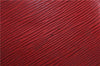 Authentic Louis Vuitton Epi Speedy 30 Hand Bag Red M43007 LV 4016D