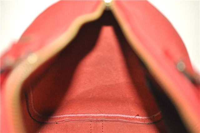 Authentic Louis Vuitton Epi Speedy 30 Hand Bag Red M43007 LV 4016D