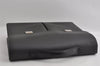 Authentic Louis Vuitton Taiga Serviette Kazan Briefcase Black M30802 LV 4016I