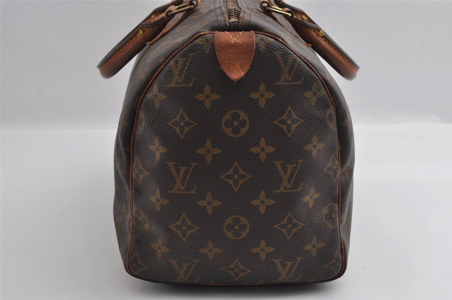 Authentic Louis Vuitton Monogram Speedy 30 Hand Boston Bag M41526 LV 4018I