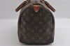 Authentic Louis Vuitton Monogram Speedy 30 Hand Boston Bag M41526 LV 4018I