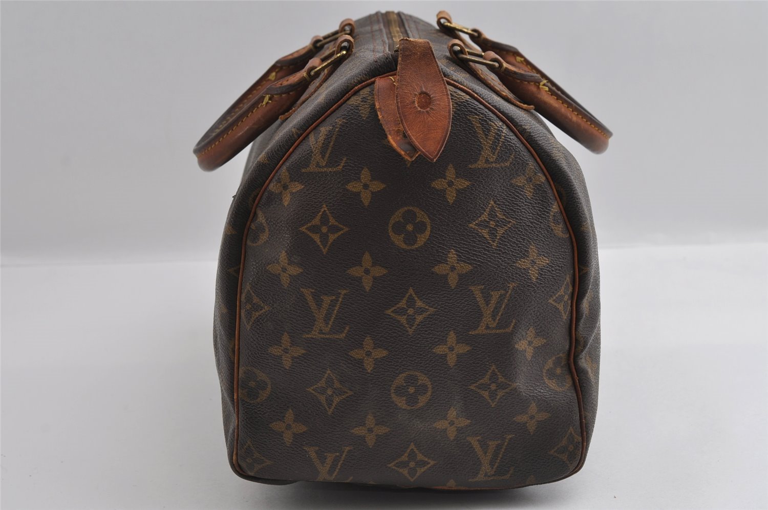 Authentic Louis Vuitton Monogram Speedy 30 Hand Boston Bag M41526 LV 4018I
