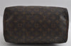 Authentic Louis Vuitton Monogram Speedy 30 Hand Boston Bag M41526 LV 4018I