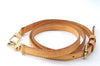Authentic Louis Vuitton Leather Shoulder Strap Beige 41.7-49" LV 4019C