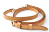 Authentic Louis Vuitton Leather Shoulder Strap Beige 41.7-49" LV 4019C