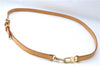 Authentic Louis Vuitton Leather Shoulder Strap Beige 41.7-49" LV 4019C