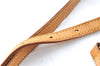 Authentic Louis Vuitton Leather Shoulder Strap Beige 41.7-49" LV 4019C