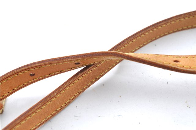 Authentic Louis Vuitton Leather Shoulder Strap Beige 41.7-49