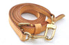 Authentic Louis Vuitton Leather Shoulder Strap Beige 41.7-49" LV 4019C