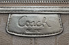 Authentic COACH Signature Shoulder Cross Body Bag PVC Leather F15704 Beige 4019I