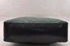 Authentic PRADA TESSUTO NASTRO Nylon Leather Shoulder Bag B9300 Green 4020I