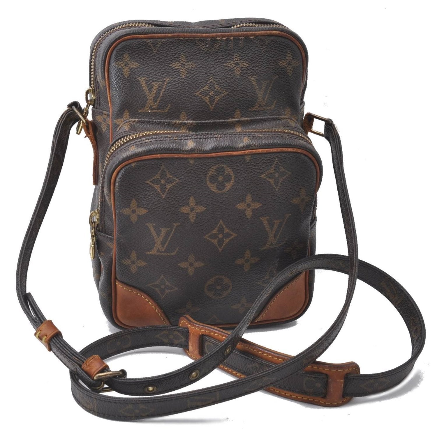 Authentic Louis Vuitton Monogram Amazone Shoulder Cross Body Bag M45236 LV 4023D