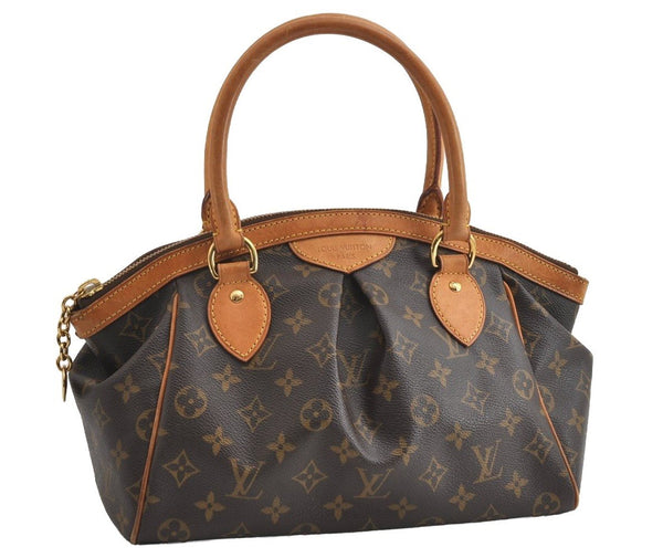 Authentic Louis Vuitton Monogram Tivoli PM Hand Tote Bag Purse M40143 LV 4025I