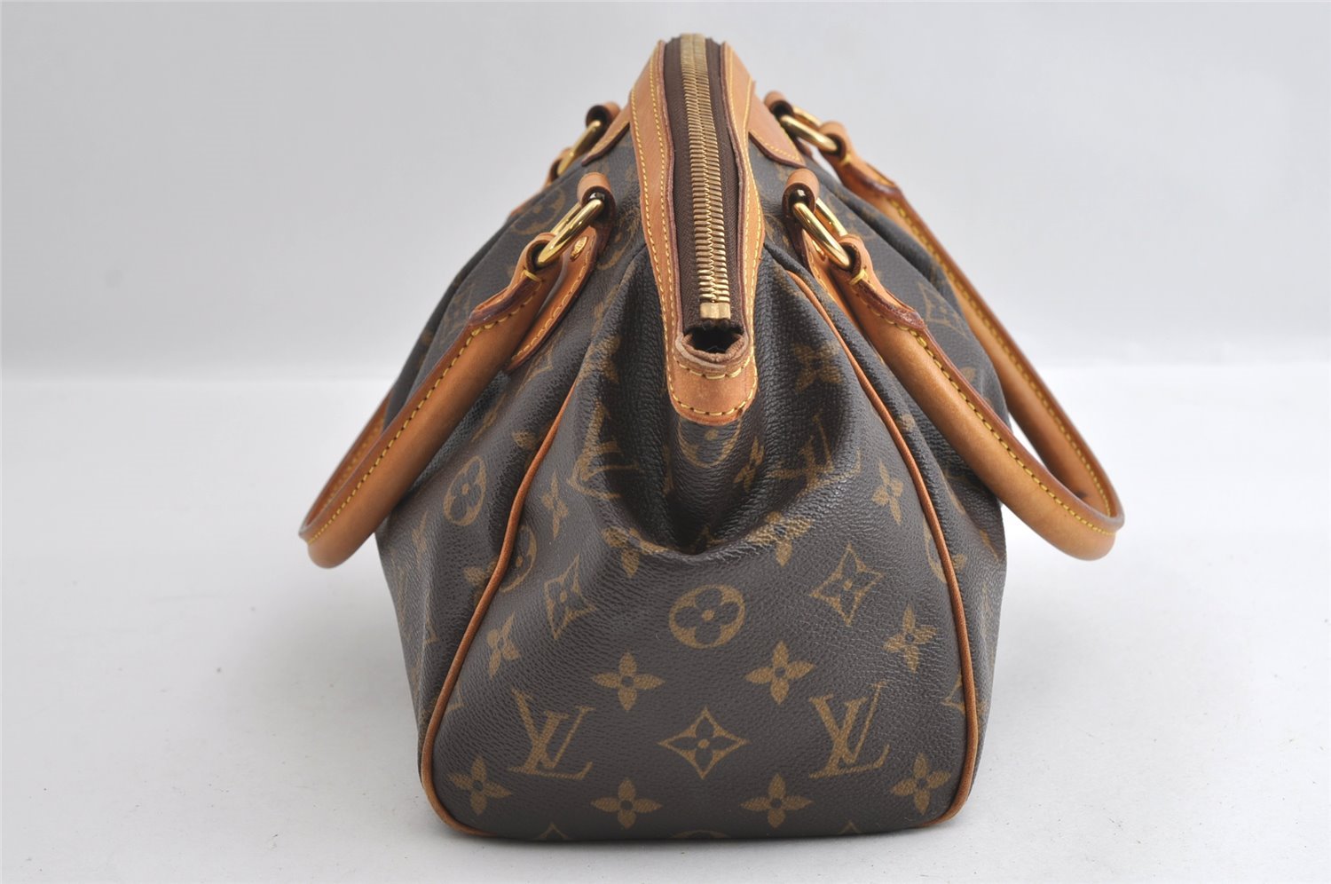 Authentic Louis Vuitton Monogram Tivoli PM Hand Tote Bag Purse M40143 LV 4025I