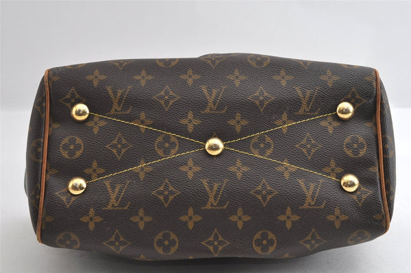 Authentic Louis Vuitton Monogram Tivoli PM Hand Tote Bag Purse M40143 LV 4025I