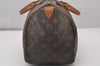 Authentic Louis Vuitton Monogram Speedy 30 Hand Boston Bag M41526 LV 4026I