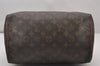 Authentic Louis Vuitton Monogram Speedy 30 Hand Boston Bag M41526 LV 4026I