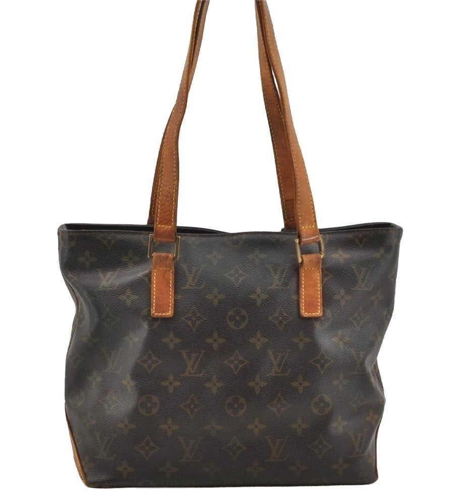 Authentic Louis Vuitton Monogram Cabas Piano Shoulder Tote Bag M51148 LV 4027I