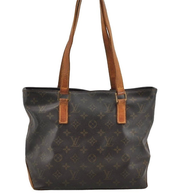 Authentic Louis Vuitton Monogram Cabas Piano Shoulder Tote Bag M51148 LV 4027I
