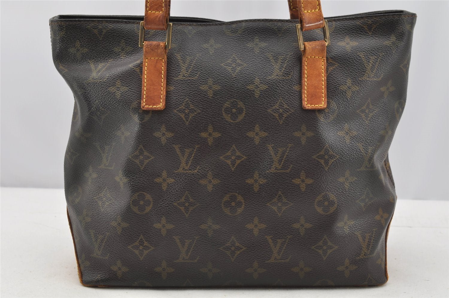 Authentic Louis Vuitton Monogram Cabas Piano Shoulder Tote Bag M51148 LV 4027I