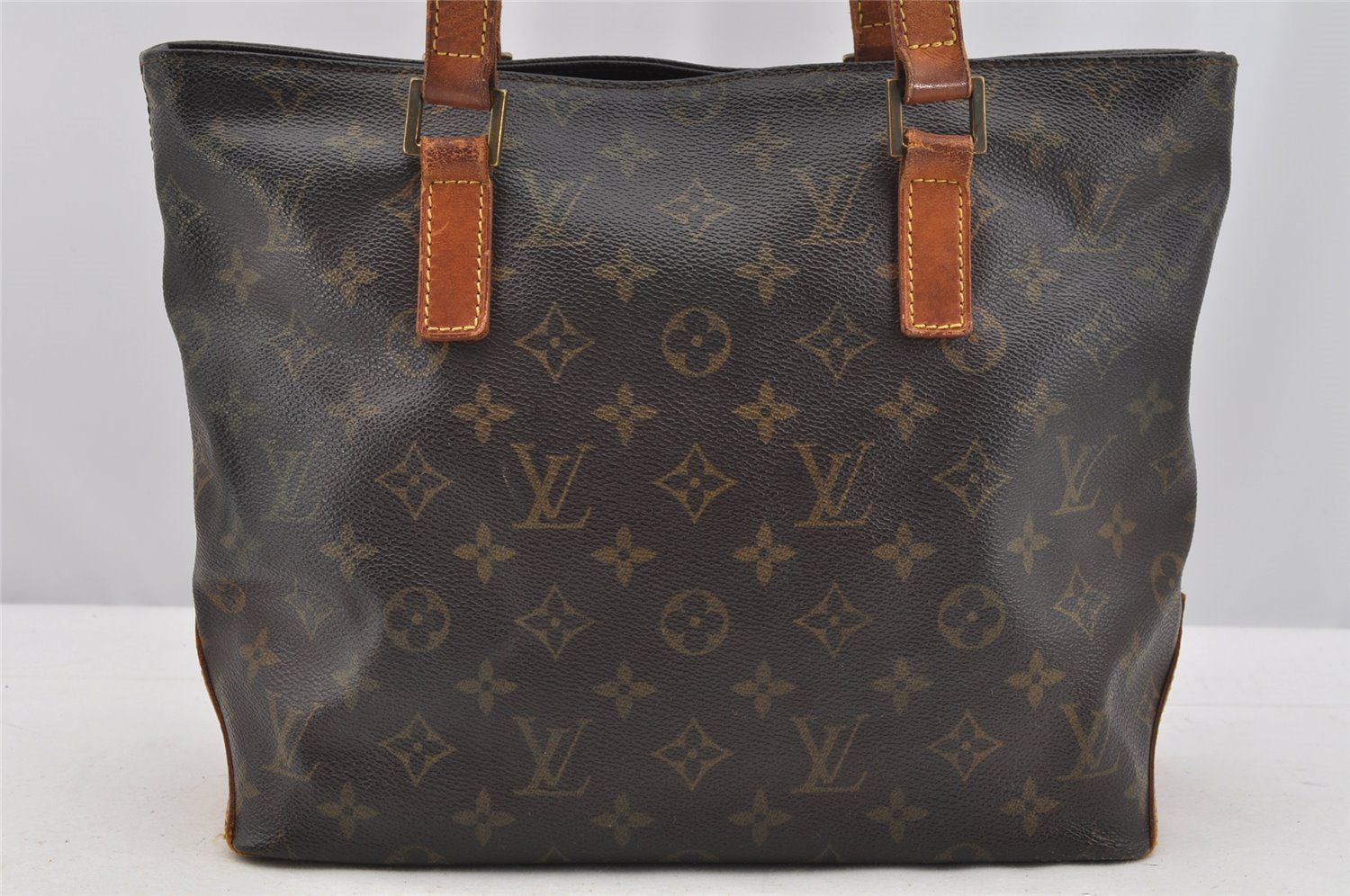 Authentic Louis Vuitton Monogram Cabas Piano Shoulder Tote Bag M51148 LV 4027I