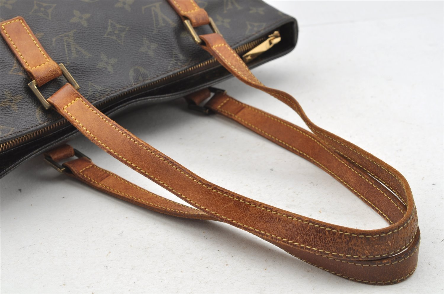 Authentic Louis Vuitton Monogram Cabas Piano Shoulder Tote Bag M51148 LV 4027I