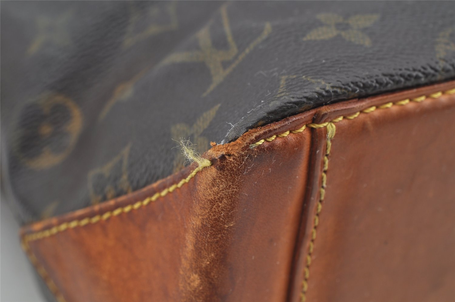 Authentic Louis Vuitton Monogram Cabas Piano Shoulder Tote Bag M51148 LV 4027I