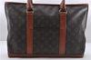 Auth Louis Vuitton Monogram Sac Weekend PM Vintage Tote Hand Bag M42425 LV 4029D