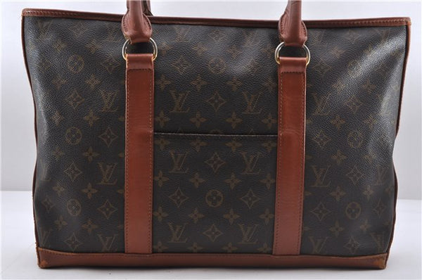 Auth Louis Vuitton Monogram Sac Weekend PM Vintage Tote Hand Bag M42425 LV 4029D