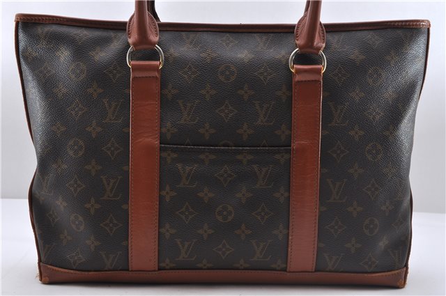 Auth Louis Vuitton Monogram Sac Weekend PM Vintage Tote Hand Bag M42425 LV 4029D