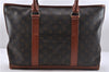 Auth Louis Vuitton Monogram Sac Weekend PM Vintage Tote Hand Bag M42425 LV 4029D