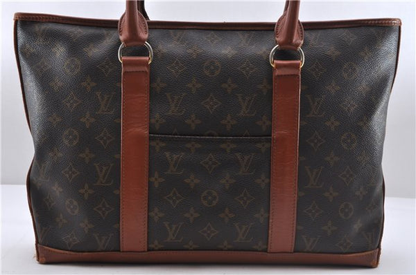 Auth Louis Vuitton Monogram Sac Weekend PM Vintage Tote Hand Bag M42425 LV 4029D